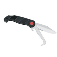 87/2   knife - Inox - Blade Length 9cm - Black Color - KV-AE87/2-N - AZZI SUB (ONLY SOLD IN LEBANON)